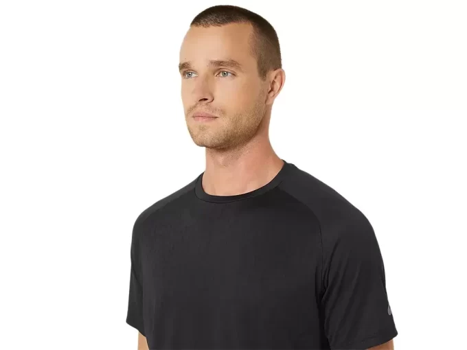 ACTIBREEZE JACQUARD SHORT SLEEVE TOP