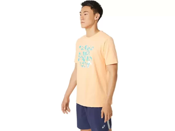 ASICS HIBISCUS SLOGAN TEE