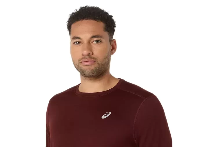 ASICS SILVER LONG SLEEVE TOP