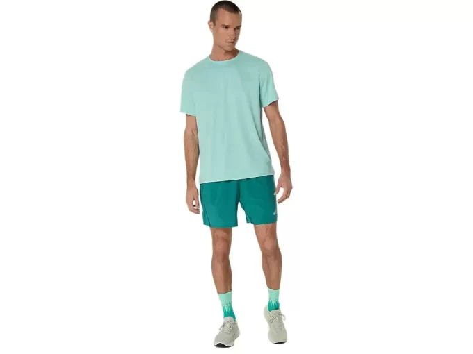 ASICS SILVER SHORT SLEEVE TOP ASICS SILVER SHORT SLEEVE TOP