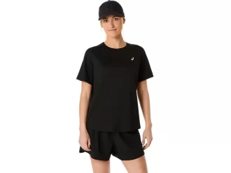 ASICS SILVER SHORT SLEEVE TOP