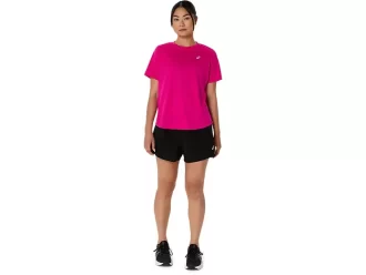 ASICS SILVER SHORT SLEEVE TOP