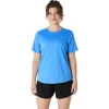 ASICS SILVER SHORT SLEEVE TOP