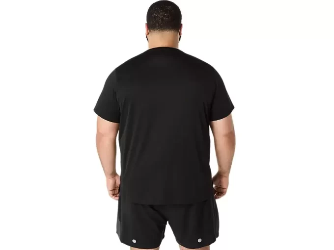 ASICS SILVER SHORT SLEEVE TOP