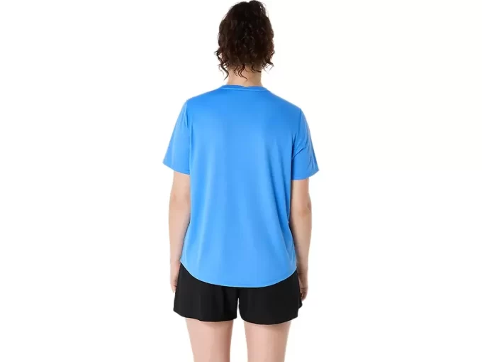 ASICS SILVER SHORT SLEEVE TOP