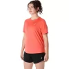 ASICS SILVER SHORT SLEEVE TOP