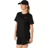 ASICS SILVER SHORT SLEEVE TOP