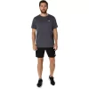 ASICS SILVER SHORT SLEEVE TOP