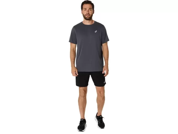 ASICS SILVER SHORT SLEEVE TOP