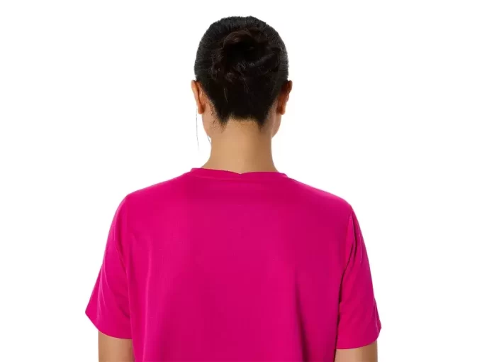 ASICS SILVER SHORT SLEEVE TOP