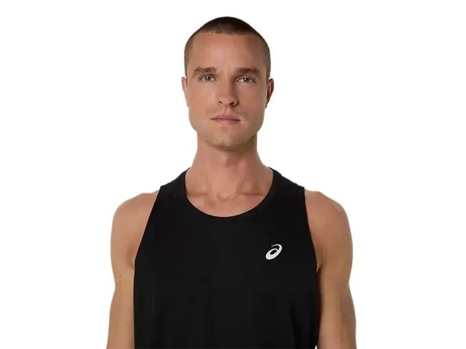 ASICS SILVER SINGLET ASICS SILVER SINGLET