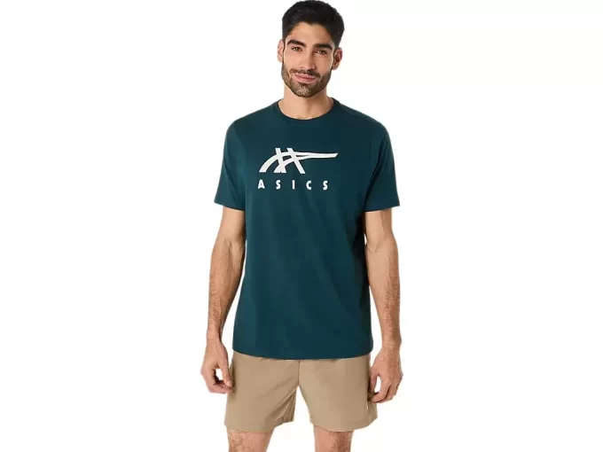 ASICS STRIPE SHORT SLEEVE TEE ASICS STRIPE SHORT SLEEVE TEE