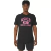ASICS UNISEX TRACK AND FIELD GRAPHIC TEE ASICS UNISEX TRACK AND FIELD GRAPHIC TEE