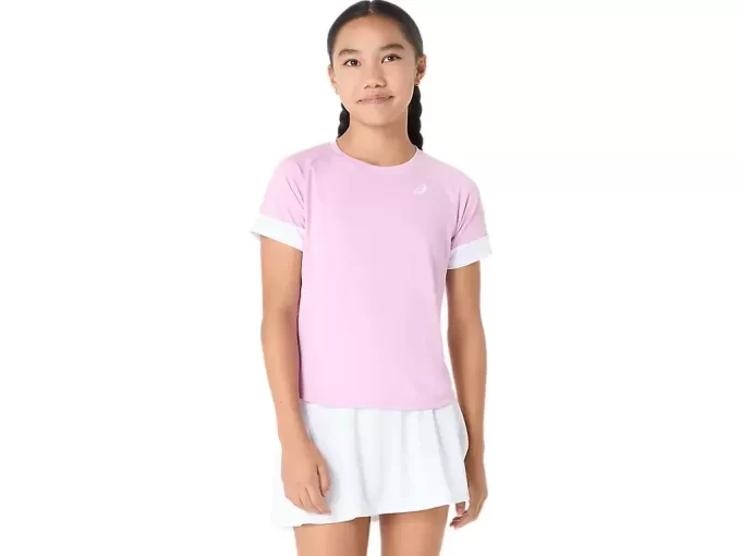 GIRLS TENNIS SHORT SLEEVE TOP
