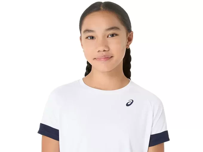 GIRLS TENNIS SHORT SLEEVE TOP