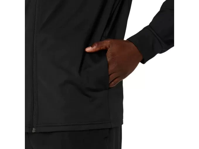 KNIT JERSEY FULL ZIP HOODIE