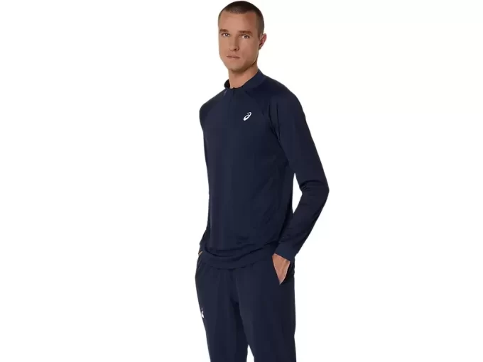 MATCH LONG SLEEVE 1/2 ZIP TOP MATCH LONG SLEEVE 1/2 ZIP TOP