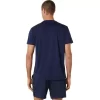 MEN’S COURT STRIPE SHORT SLEEVE TOP