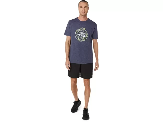 UNISEX ASICS BRIGHTER DAYS AHEAD SHORT SLEEVE TEE