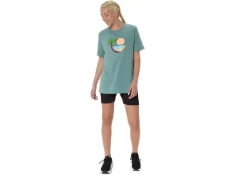 UNISEX ASICS PALM IN THE SUN SHORT SLEEVE TEE
