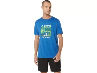 UNISEX ASICS RUN OUTSIDE CLUB SHORT SLEEVE TEE