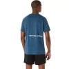 UNISEX ASICS RUN OUTSIDE CLUB SHORT SLEEVE TEE UNISEX ASICS RUN OUTSIDE CLUB SHORT SLEEVE TEE