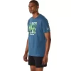 UNISEX ASICS RUN OUTSIDE CLUB SHORT SLEEVE TEE UNISEX ASICS RUN OUTSIDE CLUB SHORT SLEEVE TEE