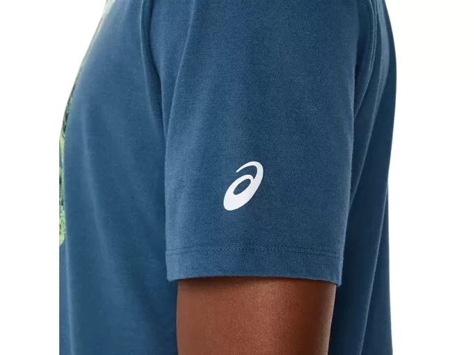 UNISEX ASICS RUN OUTSIDE CLUB SHORT SLEEVE TEE UNISEX ASICS RUN OUTSIDE CLUB SHORT SLEEVE TEE