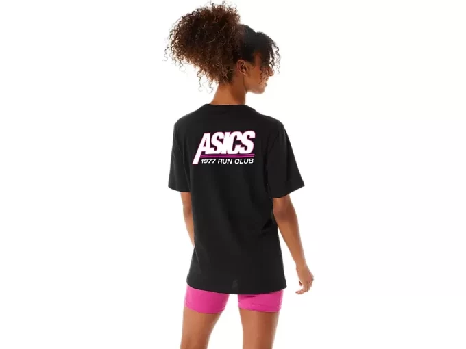 UNISEX ASICS SMSB 1977 RUN CLUB SHORT SLEEVE TEE UNISEX ASICS SMSB 1977 RUN CLUB SHORT SLEEVE TEE