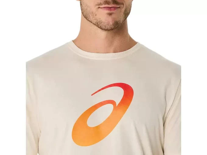 UNISEX SHORT SLEEVE GRADIENT SPIRAL LOGO TEE