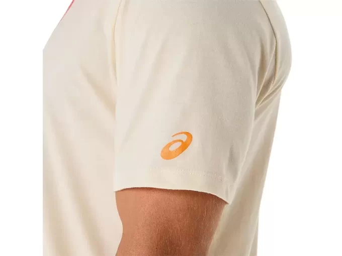 UNISEX SHORT SLEEVE GRADIENT SPIRAL LOGO TEE