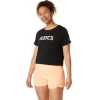 WOMEN’S ASICS DAISY CROP SHORT SLEEVE TOP
