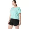 WOMEN’S ASICS DAISY CROP SHORT SLEEVE TOP