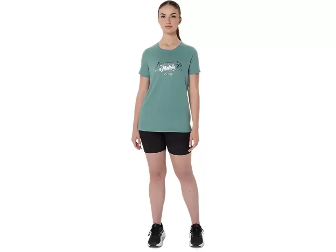 WOMEN’S ASICS FOIL SHORT SLEEVE TEE