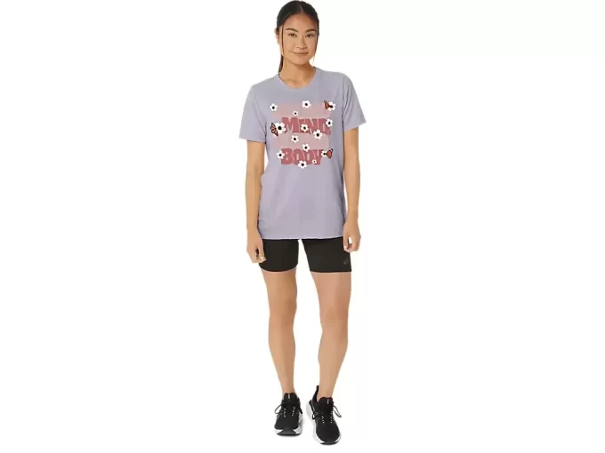 WOMEN’S ASICS MONARCH SLOGAN CREW WOMEN’S ASICS MONARCH SLOGAN CREW