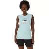 WOMEN’S ASICS YOUR ADVENTURE MUSCLE TEE