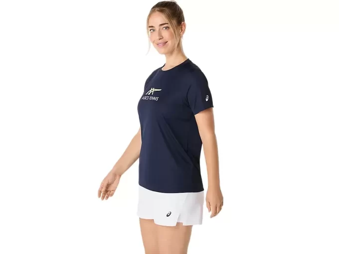 WOMEN’S COURT TENNIS GRAPHIC TEE