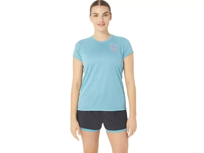 WOMEN’S FUJITRAIL LOGO SHORT SLEEVE TOP
