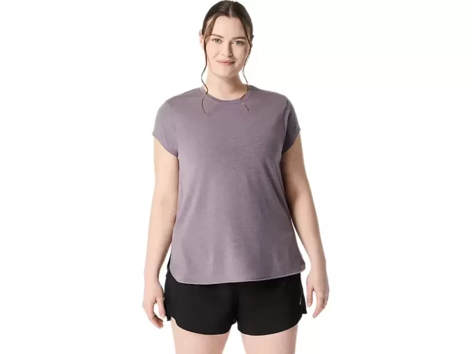 WOMEN’S HEATHER CREWNECK TOP