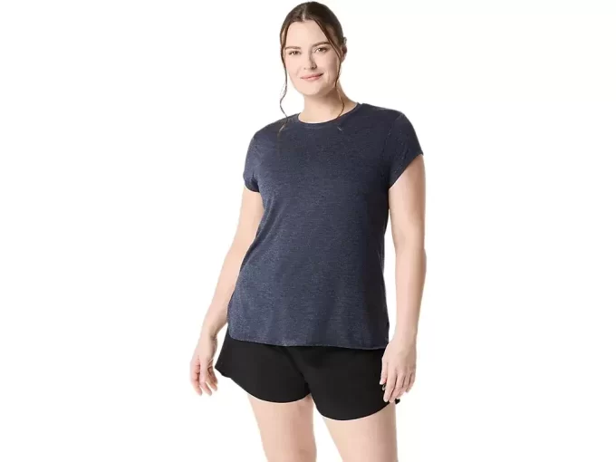 WOMEN’S HEATHER CREWNECK TOP