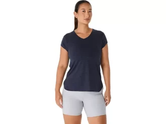 WOMEN’S HEATHER VNECK TOP