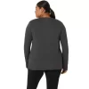WOMEN’S LONG SLEEVE HEATHER TOP